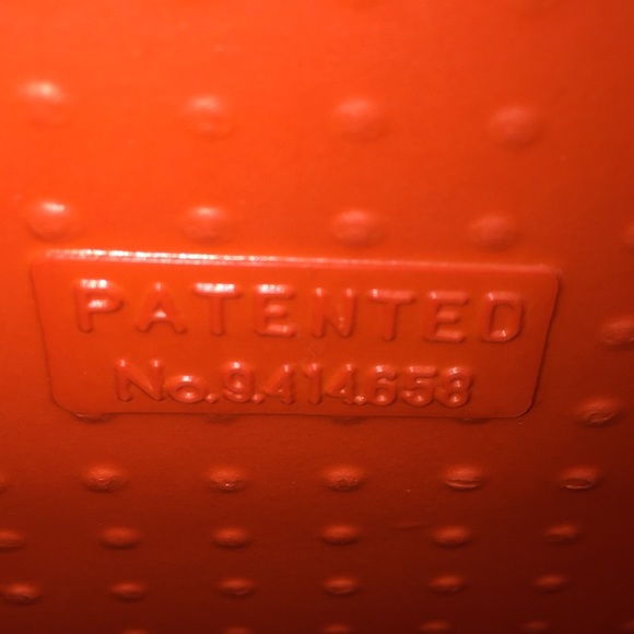 Great Bag Co. Designer Rubber Tote Purse Hand Bag Topaz Orange Robert Verdi - Picture 15 of 15